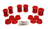 Energy Suspension C5/C6 Corvette Red Rear End C/A Bushing Set