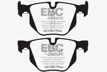 Load image into Gallery viewer, EBC 10-14 BMW X5 3.0 Turbo (35) Redstuff Rear Brake Pads - Corvette Realm