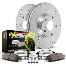 Load image into Gallery viewer, Power Stop 05-11 Ford Mustang Rear Z26 Street Warrior Brake Kit - Corvette Realm