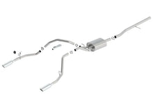 Load image into Gallery viewer, Borla 14-19 Silverado / Sierra 1500 Cat-Back S-Type Exhaust 2.75in Into Dual 2.25in Out 4in Tip Split Rear Exit