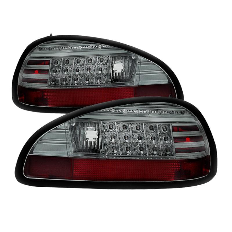 Spyder Pontiac Grand Prix 97-03 LED Tail Lights Smoke ALT-YD-PGP97-LED-SM - Corvette Realm