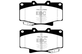 EBC 96-97 Lexus LX450 4.5 Greenstuff Front Brake Pads - Corvette Realm
