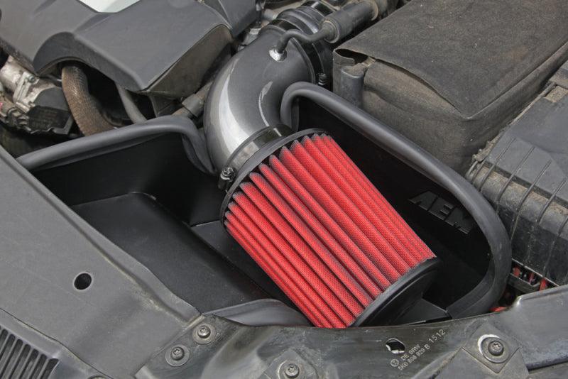 AEM 11-14 Volkswagen Jetta 2.0L L4 - Cold Air Intake System - Gunmetal Gray - Corvette Realm