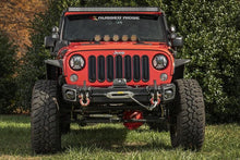 Load image into Gallery viewer, Rugged Ridge 07-18 Jeep Wrangler JK Arcus Front Bumper Set w/Tray &amp; Hooks - Corvette Realm