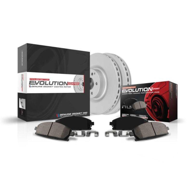 Power Stop 15-18 Audi A3 Front Z23 Evolution Sport Coated Brake Kit - Corvette Realm