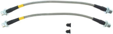 Load image into Gallery viewer, StopTech 08-12 Toyota Sequoia/07-12 Tundra Front Stainless Steel Brake Lines - Corvette Realm