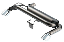 Borla 21-25 Ford Bronco 2.3L 4WD Touring Axle Back Exhaust w/ Bright Chrome Tips