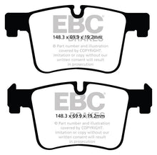 Load image into Gallery viewer, EBC 11+ BMW X3 2.0 Turbo (F25) Redstuff Front Brake Pads - Corvette Realm