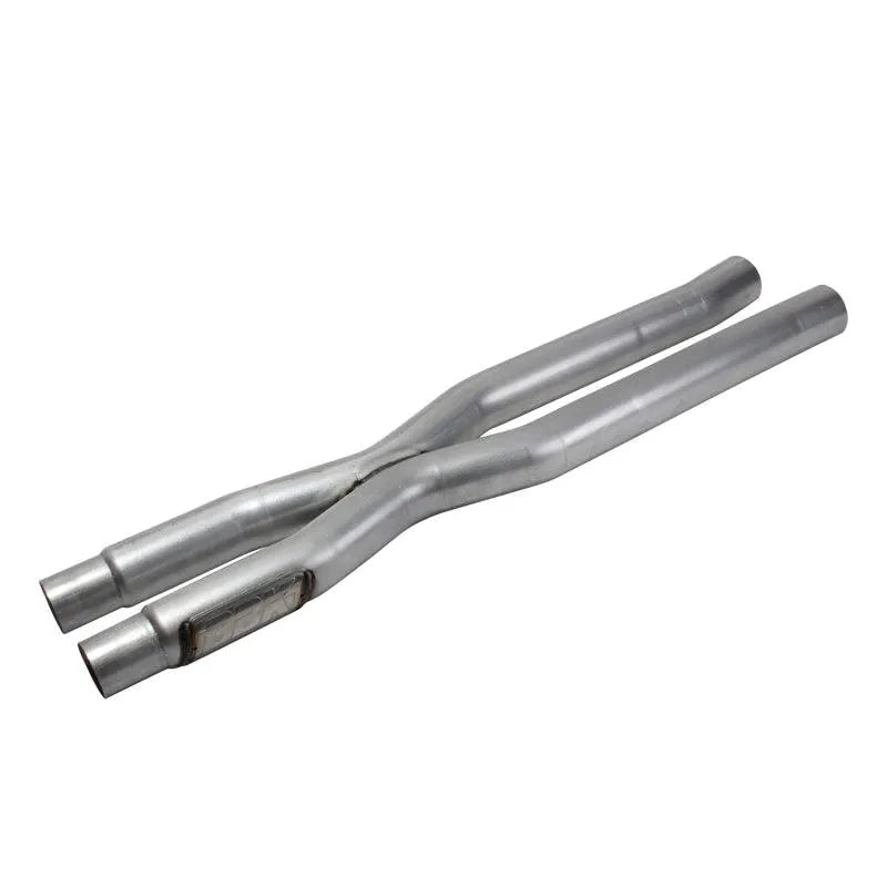 BBK 15-20 Ford Mustang GT 5.0L Resonator Delete X-Pipe (For Use w/Shorties Or Stock Manifolds) - Corvette Realm