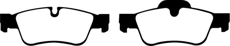 EBC 12+ Mercedes-Benz G63 AMG 5.5 Twin Turbo Redstuff Rear Brake Pads - Corvette Realm