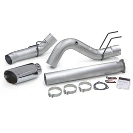 Banks Power 2017 Ford 6.7L 5in Monster Exhaust System - Single Exhaust w/ Chrome Tip - Corvette Realm