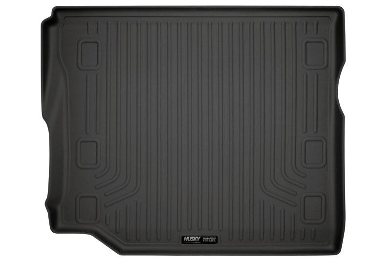 Husky Liners 19-24 Jeep Wrangler JLU WeatherBeater Black Rear Cargo Liner - Corvette Realm