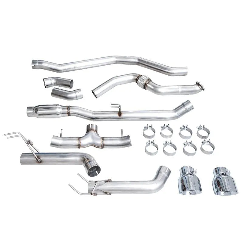 AWE Tuning 22+ Honda Civic Si/Acura Integra Track Edition Catback Exhaust - Dual Chrome Silver Tips - Corvette Realm
