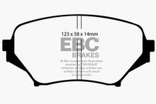 Load image into Gallery viewer, EBC 06-15 Mazda Miata MX5 2.0 Yellowstuff Front Brake Pads - Corvette Realm