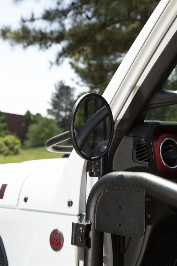 Rugged Ridge 18-20 Jeep Wrangler JL/JT Round Trail Mirror Kit - Corvette Realm