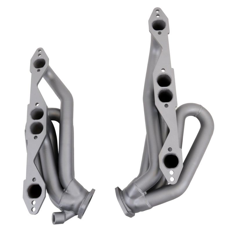 BBK 96-98 GM Truck SUV 5.0 5.7 Shorty Tuned Length Exhaust Headers - 1-5/8 Titanium Ceramic - Corvette Realm