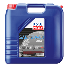 Load image into Gallery viewer, LIQUI MOLY 20L Motorbike 4T SAE 15W-50 Street