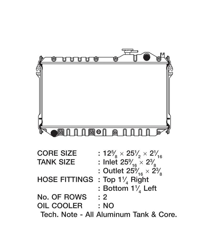 CSF 89-97 Mazda Miata Radiator - Corvette Realm