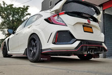 Load image into Gallery viewer, Rally Armor 17-22 Honda Civic Type R Black UR Mud Flap w/Blue Logo