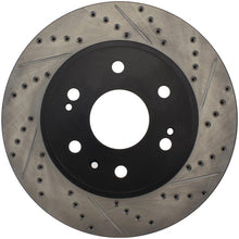 Load image into Gallery viewer, StopTech 05-10 GMC Sierra 1500 (w Rear Drum) / 07-09 GMC Yukon Front Right Slotted &amp; Drilled Rotor - Corvette Realm