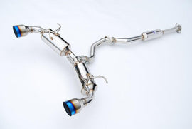 Invidia 12+ Subaru BRZ / Toyota 86 N2 60mm Single Layer Titanium Burnt Tips Cat-Back Exhaust - Corvette Realm
