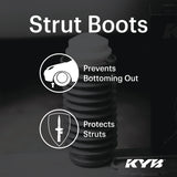 KYB Shocks & Struts Strut Boots Front HYUNDAI Excel 1990-94 HYUNDAI Scoupe 1991-95 MITSUBISHI Precis