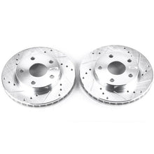 Load image into Gallery viewer, Power Stop 91-95 Toyota MR2 Front Evolution Drilled &amp; Slotted Rotors - Pair - Corvette Realm