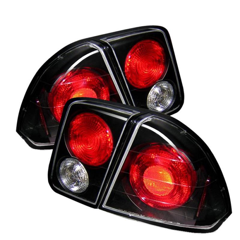 Spyder Honda Civic 01-05 4Dr Euro Style Tail Lights Black ALT-YD-HC01-4D-BK - Corvette Realm