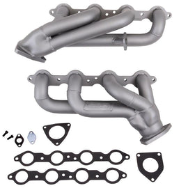 BBK 99-04 GM Truck SUV 6.0 Shorty Tuned Length Exhaust Headers - 1-3/4 Titanium Ceramic - Corvette Realm