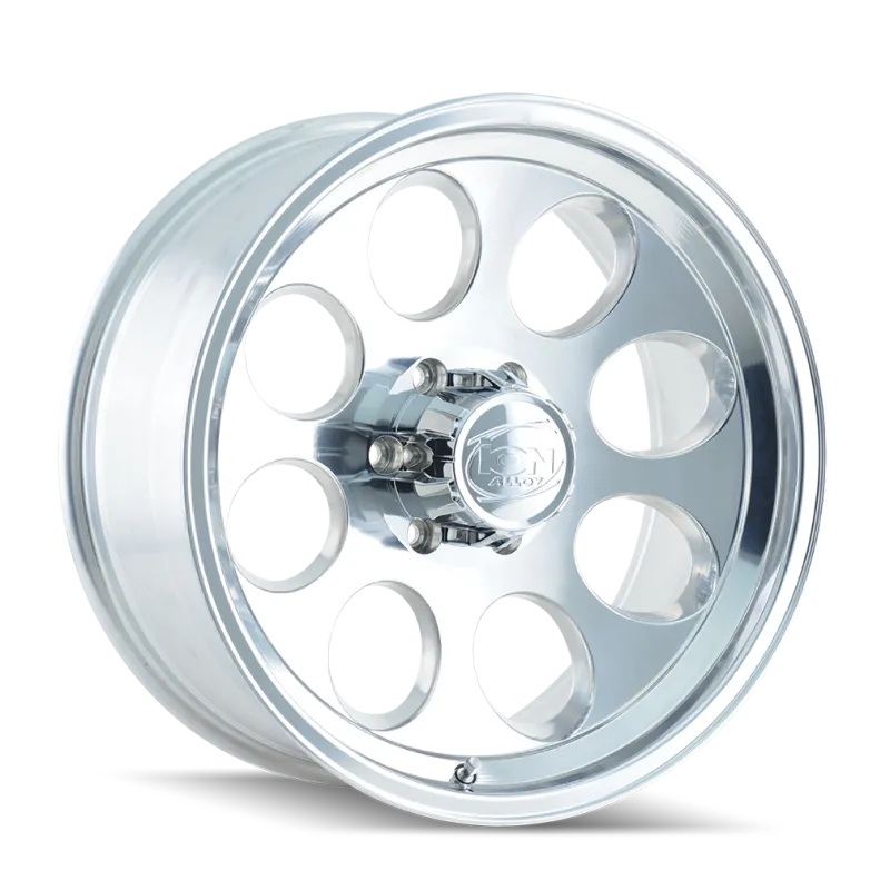 ION Type 171 16x8 / 8x165.1 BP / -5mm Offset / 130.8mm Hub Polished Wheel