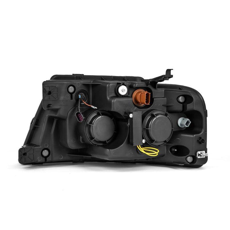 AlphaRex 04-08 Ford F150 PRO-Series Projector Headlights Chrome w/ Sequential Signal and DRL - Corvette Realm