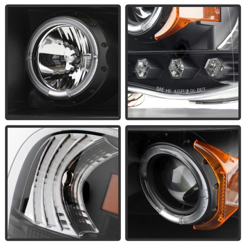 Spyder Dodge Ram 1500 02-05/Ram 2500 03-05 Projector Headlights LED Halo LED Blk PRO-YD-DR02-HL-BK - Corvette Realm