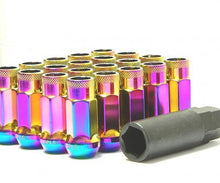 Load image into Gallery viewer, Wheel Mate Muteki SR48 Open End Locking Lug Nut Set of 4 - Titanium 12x1.25 48mm