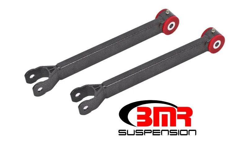 BMR 08-17 Challenger Non-Adj. Lower Trailing Arms (Polyurethane) - Black Hammertone - Corvette Realm