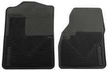 Load image into Gallery viewer, Husky Liners 94-01 Dodge Ram 1500/2500/3500/80-96 Ford Bronco Heavy Duty Black Front Floor Mats - Corvette Realm