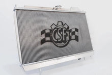 Load image into Gallery viewer, CSF 96-07 Mitsubishi Evo 4/5/6/7/8/9 Full-Slim Radiator w/12in Fan &amp; Shroud/-16AN &amp; Slip On Fitting - Corvette Realm