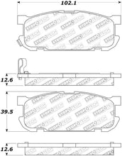 Load image into Gallery viewer, StopTech Street Touring 01-05 Miata w/ Sport Suspension Rear Brake Pads D891 - Corvette Realm