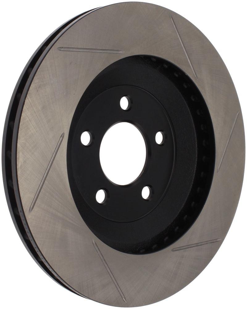StopTech Power Slot 94-04 Ford Mustang Front Right Slotted Rotor - Corvette Realm