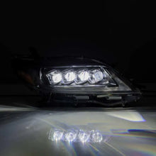 Load image into Gallery viewer, AlphaRex 2011+ Toyota Sienna NOVA LED Proj Headlights Plank Style Black w/Activ Light/Seq Signal/DRL - Corvette Realm