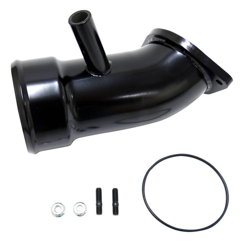 Wehrli 17-19 Chevrolet 6.6L L5P Duramax 3.5in Intake Horn w/PCV Port - Bengal Red - Corvette Realm