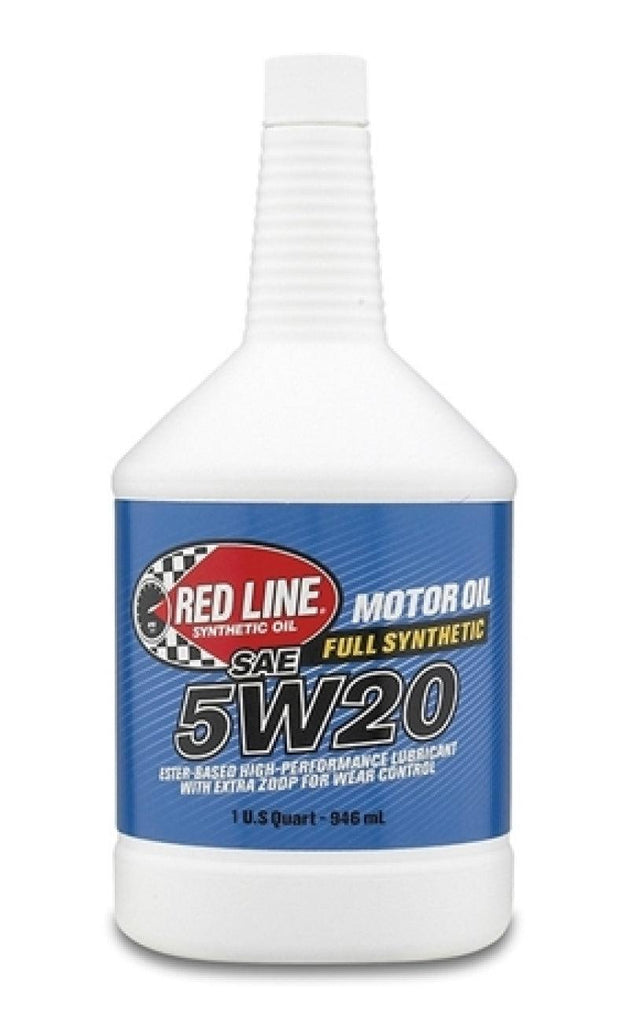 Red Line 5W20 Motor Oil - Quart - Corvette Realm