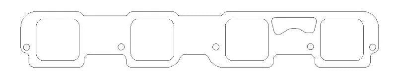 Cometic 05+ Dodge 6.1L Hemi .060in Fiber Intake Gasket - Corvette Realm