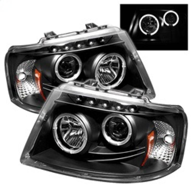 Spyder Ford Expedition 03-06 Projector Headlights LED Halo LED Blk (Not Included) PRO-YD-FE03-HL-BK - Corvette Realm