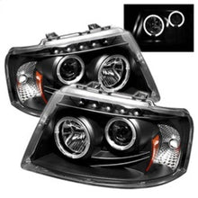 Load image into Gallery viewer, Spyder Ford Expedition 03-06 Projector Headlights LED Halo LED Blk (Not Included) PRO-YD-FE03-HL-BK - Corvette Realm