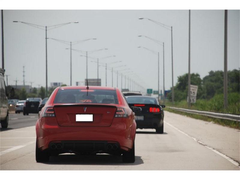 Spyder Pontiac G8 08-09 LED Tail Lights Blk ALT-YD-PG808-LED-BK - Corvette Realm