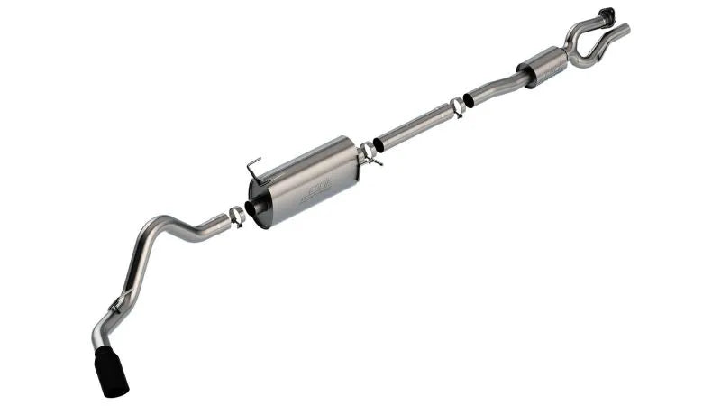Borla 20-24 F-250/F-350 SUPER DUTY 7.3L V8 AT 2WD / 4WD 4DR WB142 S-TYPE Cat Back Exhaust S RD RL AC S BLACK