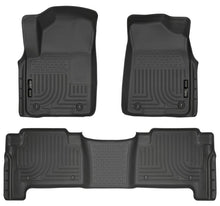 Load image into Gallery viewer, Husky Liners 2011 Infiniti QX56 WeatherBeater Combo Black Floor Liners - Corvette Realm