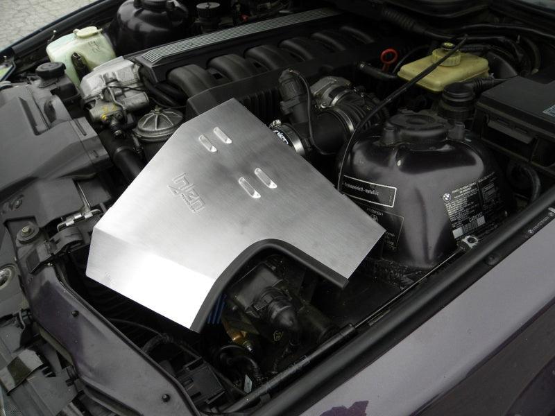 Injen 92-99 BMW E36 323i/325i/328i/M3 3.0L Polished Air Intake w/ Heat-Shield and Louvered Top Cover - Corvette Realm