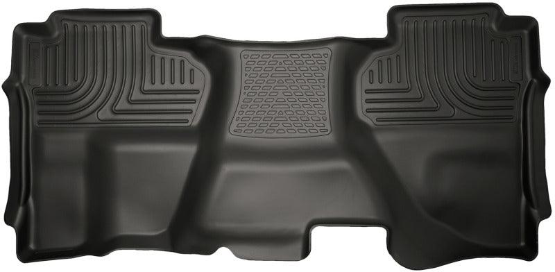 Husky Liners 14 Chevrolet Silverado/14 GMC Sierra 1500 Weatherbeater Black 2nd Seat Floor Liner - Corvette Realm