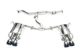 Invidia 2022+ Subaru WRX Q300 Rolled Titanium Tip Cat-Back Exhaust - Corvette Realm